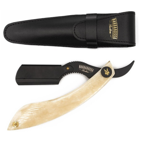 The Cutlass. Rasoio - Manico in osso di Bubalo